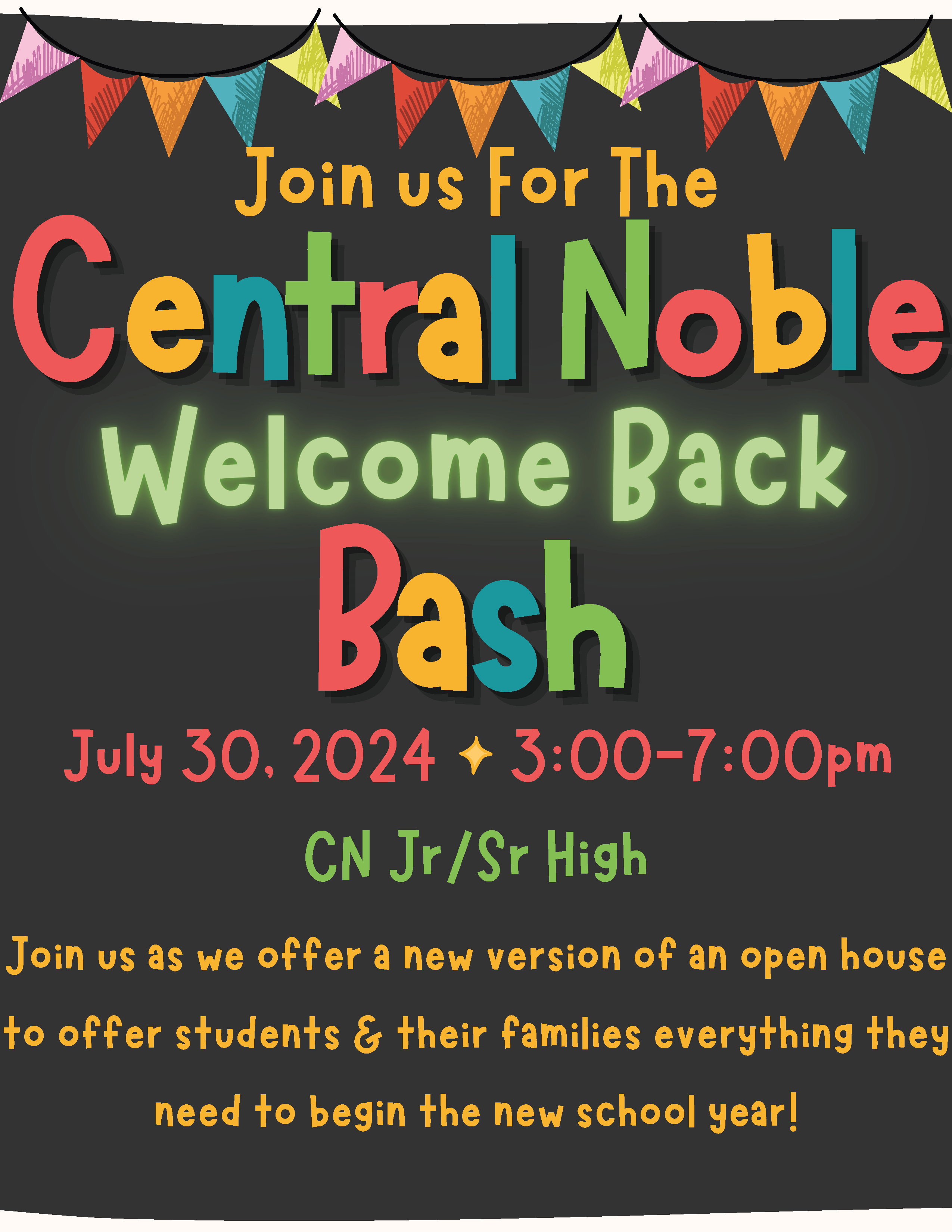 Welcome Back Bash